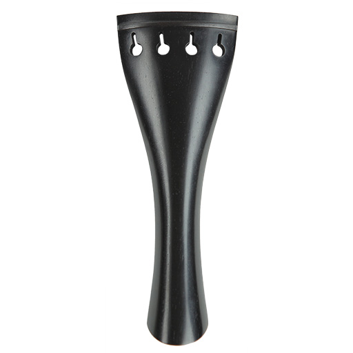 Violin Tailpiece - Kreisler Round Ebony with Ebony Trim