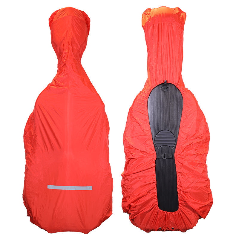 VA Cello Case Rain Cover Red