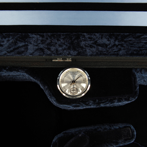GEWA Concerto Double Case for 2 Violins Black/Blue