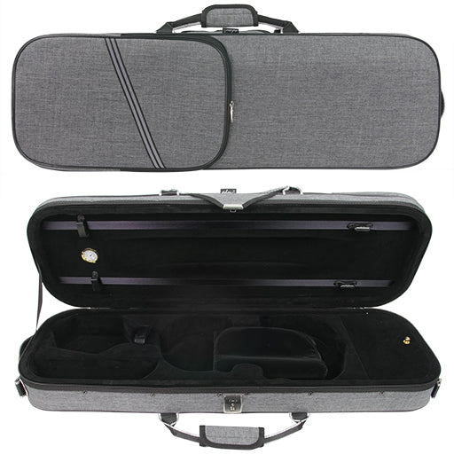 Kreisler Oxford Lightweight Oblong Violin Case 3/4