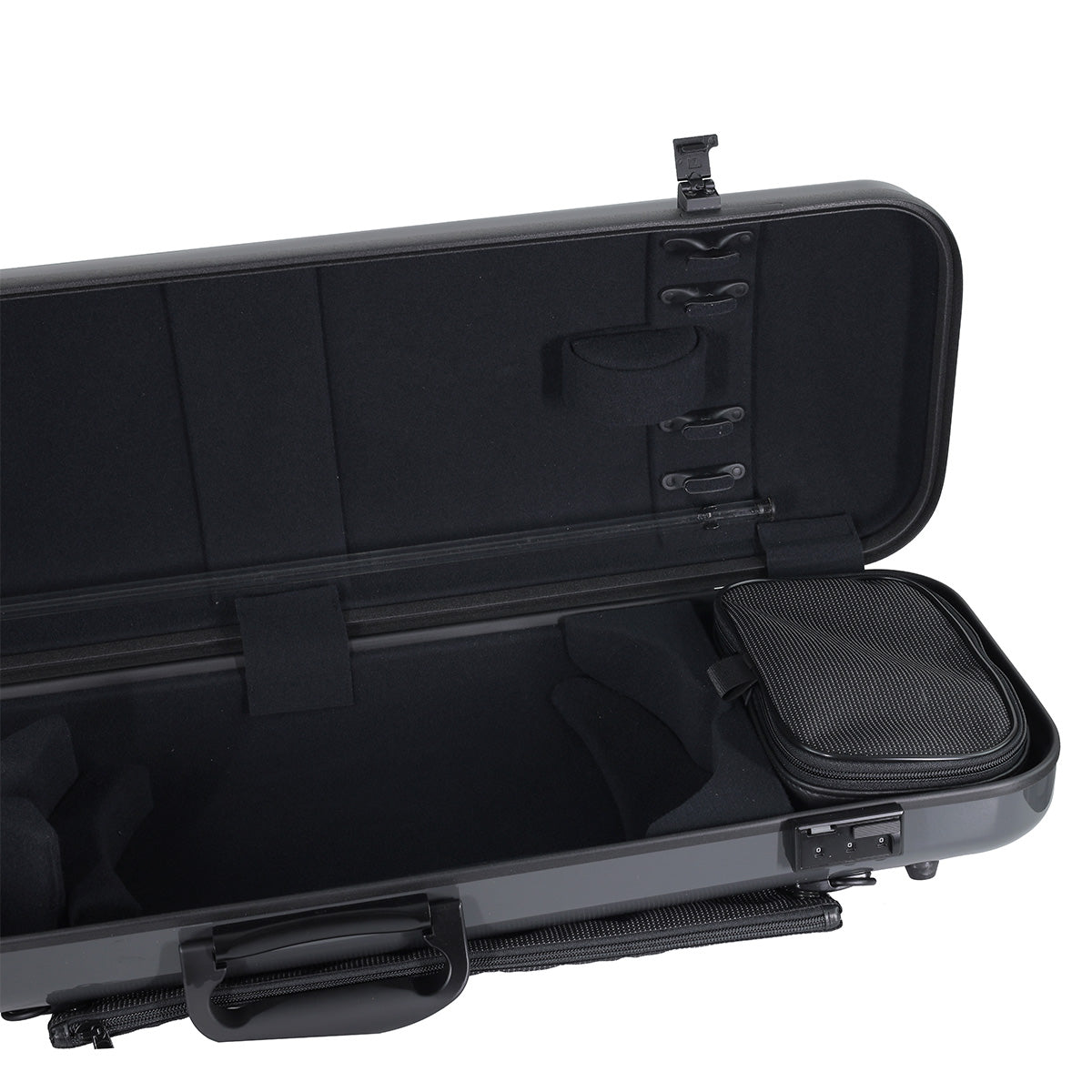 GEWA Air 2.1 Oblong Violin Case with Subway Handle Grey Gloss 4/4