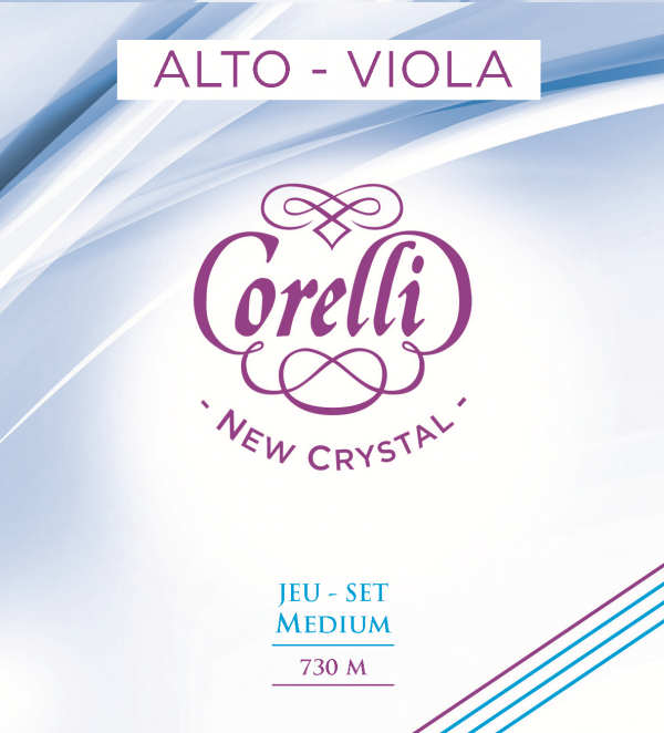 Corelli New Crystal Viola String Set 15-16.5" Medium