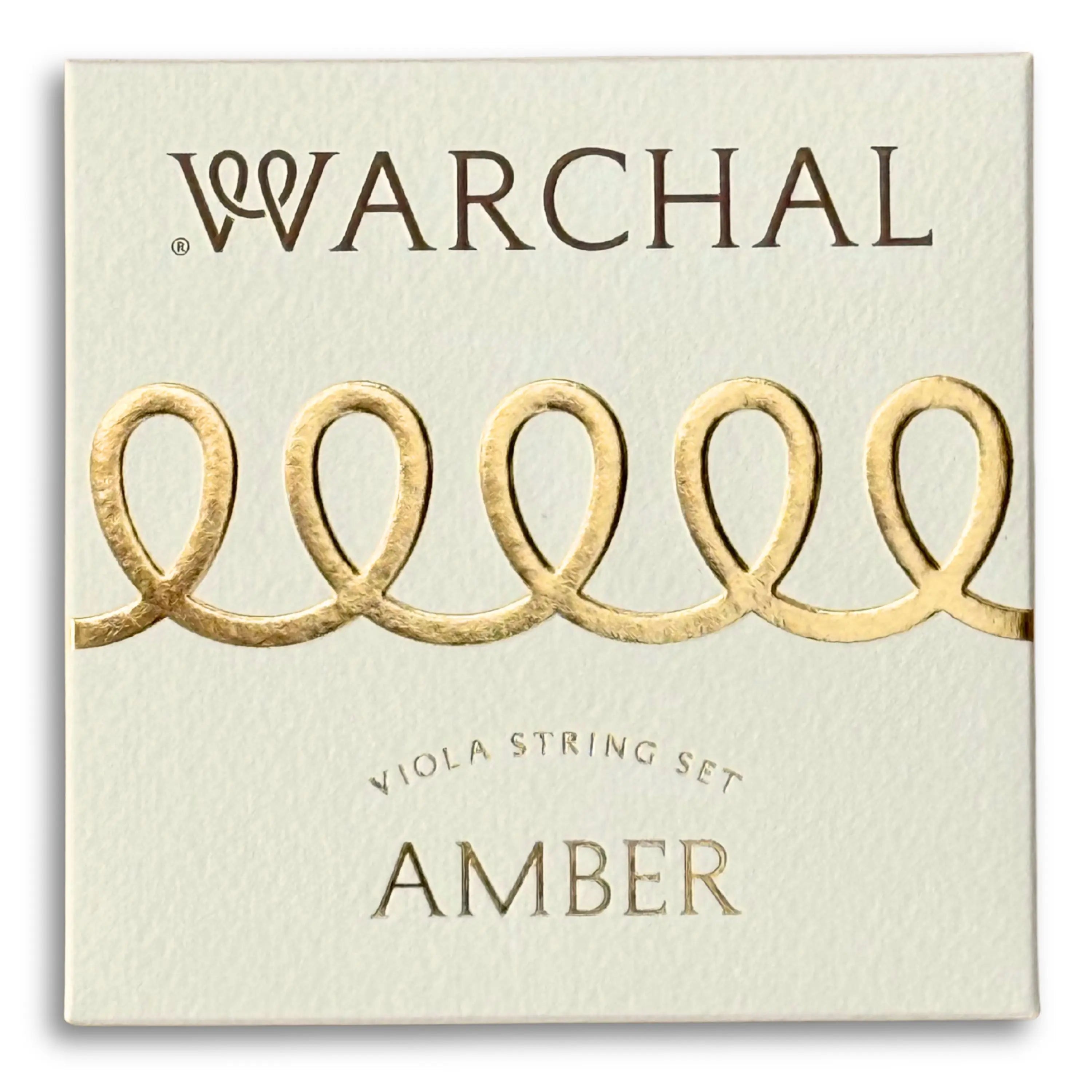 Warchal Amber Viola, Set (A Metal-Ball), 16"-17" - Special Order Only