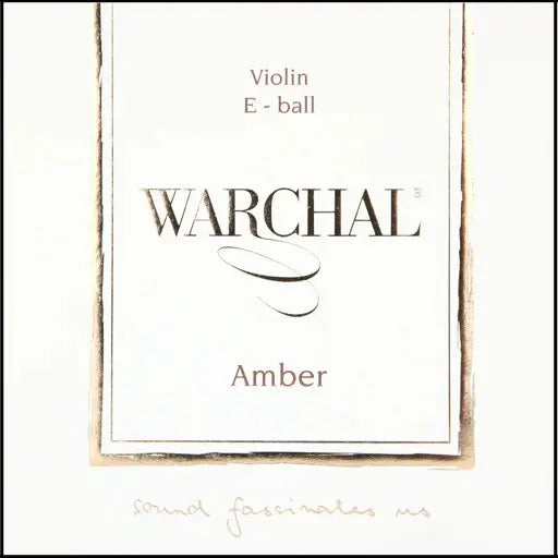 Warchal Amber Violin, E (Ball), 4/4 (Med)