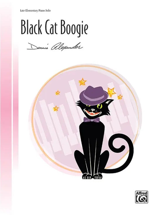 Black Cat Boogie - Late Elementary Piano - Alexander Dennis Alfred 47302