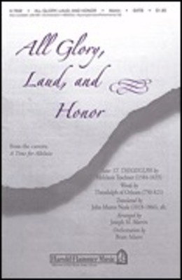 All Glory, Laud and Honor (from A Time for Alleluia) - SATB Brant Adams|Joseph M. Martin Shawnee Press Choral Score Octavo