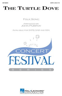 The Turtle Dove - SSA John Purifoy Hal Leonard Choral Score Octavo