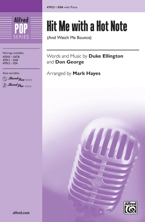Hit Me with a Hot Note – SSA Choral Octavo (Digital Download)