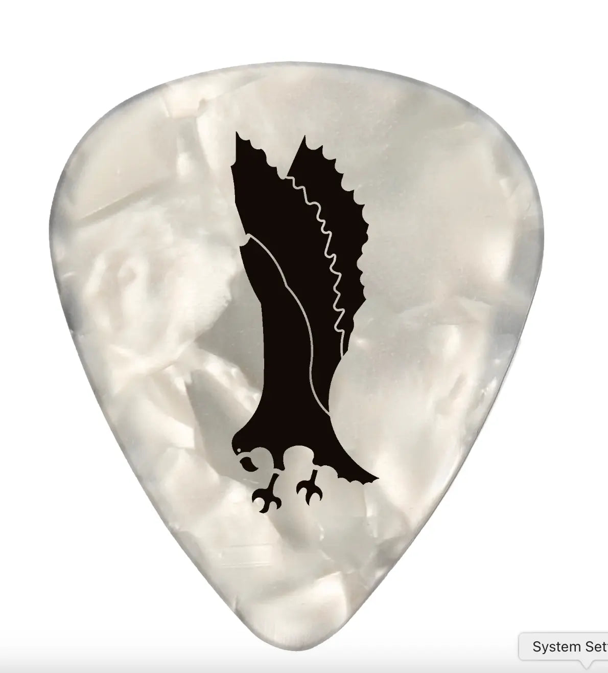 PRS Celluloid Guitar Picks - Pearloid, Medium (12 Pack)