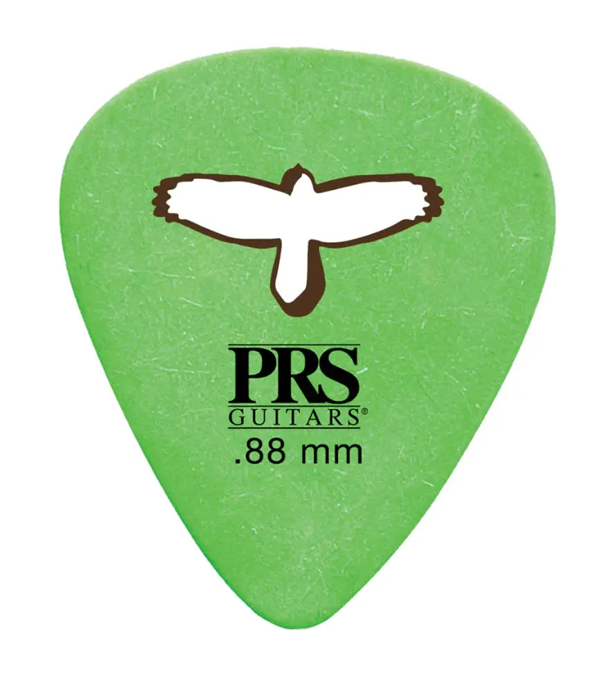 PRS Delrin Punch Guitar Picks - 0.88 Green (12 Pack)