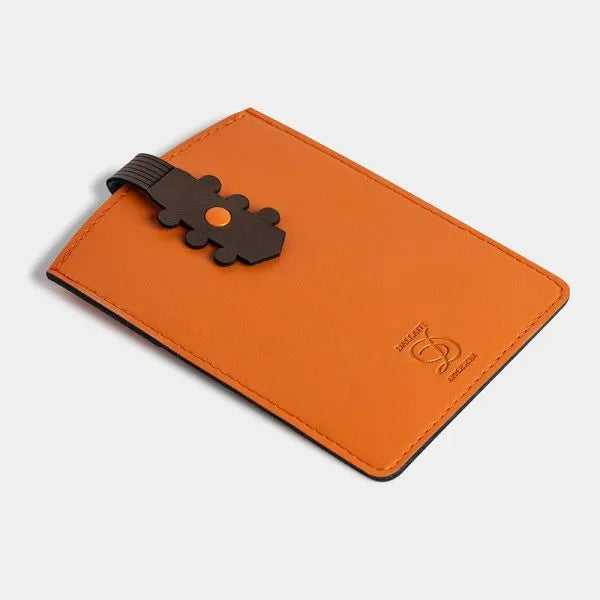 Guitar Passport Holder Apple Leather Vegan