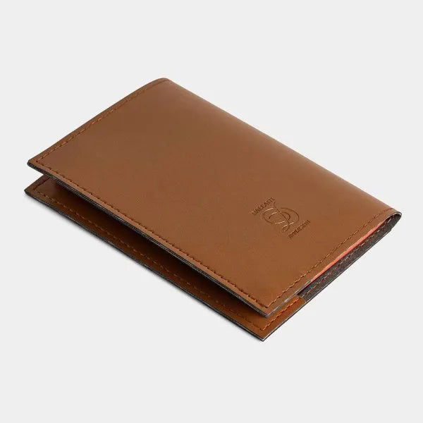 Guitar Passport or Notebook Holder Made from Vegan Apple Leather