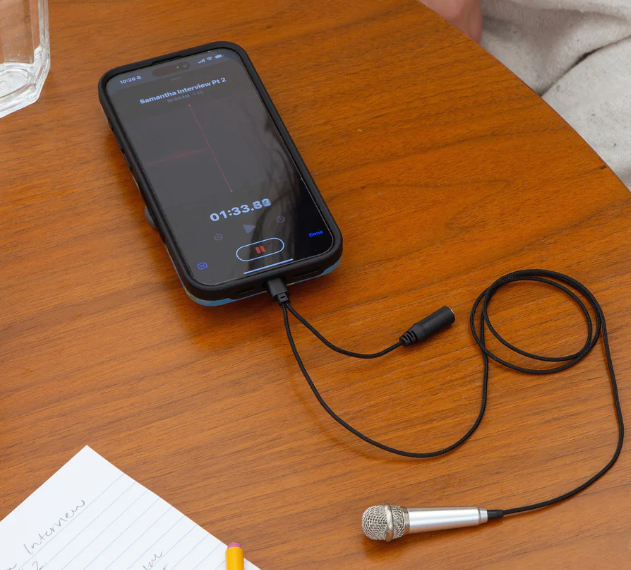 Plug and Play Microphone by Kikkerland