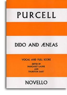Dido And Aeneas Purcell Ed Laurie Dart - Vocal Score - Novello