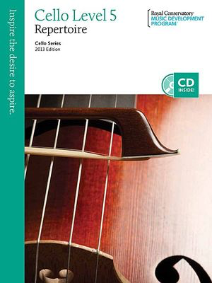Cello Repertoire Level 5 - Cello Series 2013 Edition - Various - Cello Frederick Harris Music /CD