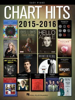 Chart Hits of 2015-2016 for Easy Piano - Hal Leonard