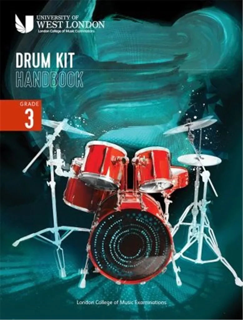 LCME Drum Kit Handbook From 2022 Grade 3 - Drum Kit Book 9790570123759
