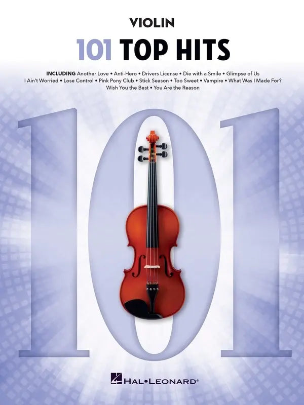 101 TOP HITS FOR VIOLIN - Hal Leonard