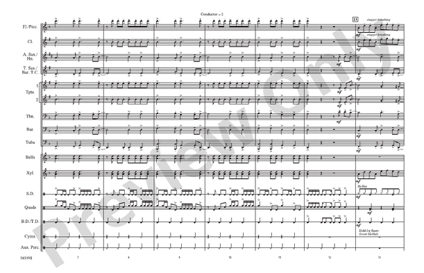 Let It Rock – Marching Band Conductor Score & Parts (Digital Download)