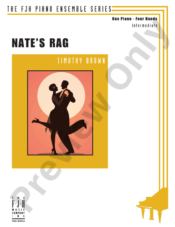 Nate's Rag - Piano (Digital Download)