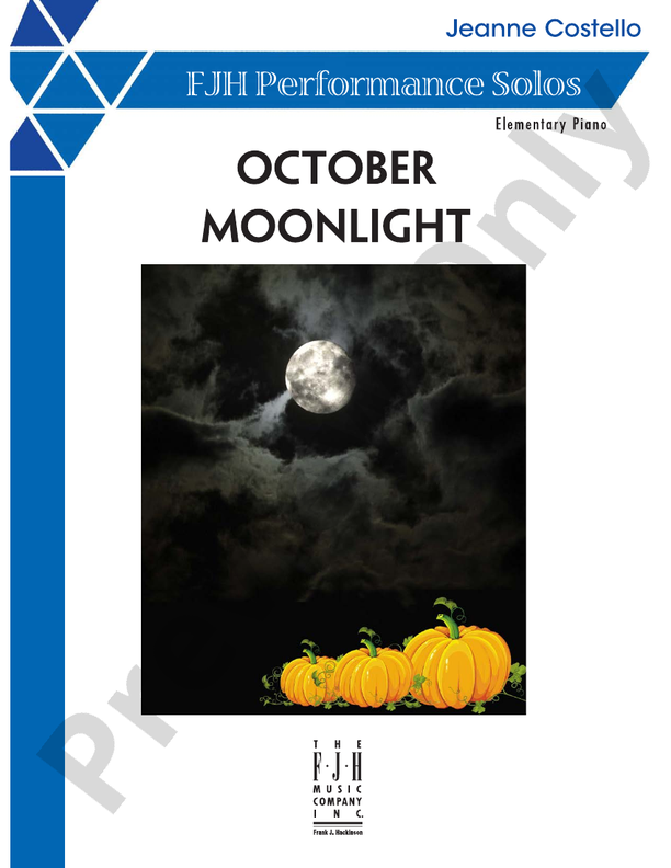October Moonlight - Piano (Digital Download)