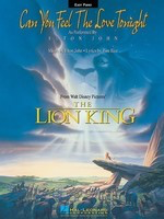 Can You Feel the Love Tonight from The Lion King - Easy Piano Sheet Music - Piano|Vocal Hal Leonard Easy Piano with Lyrics