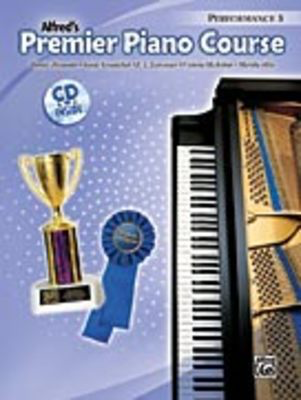 Premier Piano Course Performance 3 Bk/CD