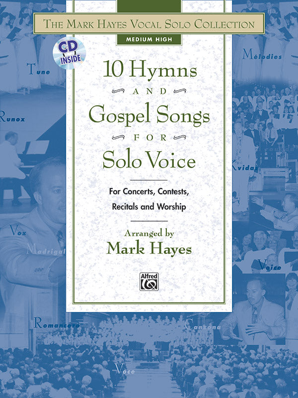 MARK HAYES HYMNS 3 MED-HIGH BK/CD