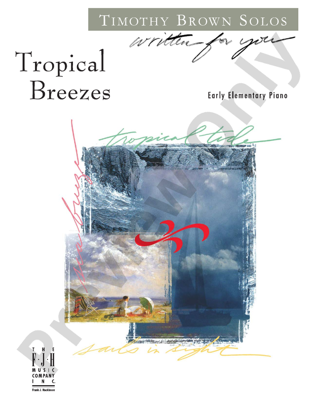 Tropical Breezes - Piano (Digital Download)