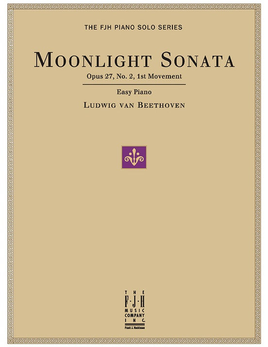 Beethoven - Moonlight Sonata (Op. 27, No. 2, 1st Movement) - DSM-DPS1008 - Piano (Digital Download)
