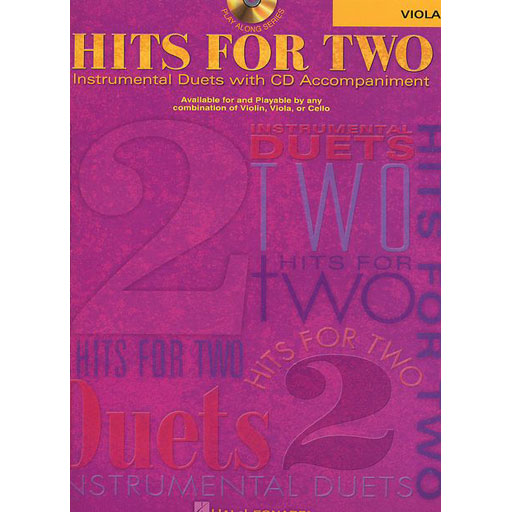 Hits for Two - Viola Duet/CD 841600