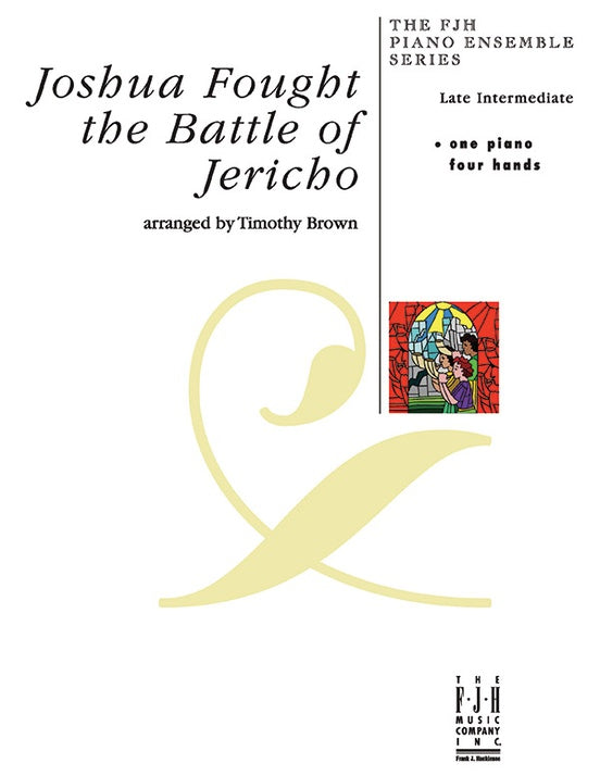 Joshua Fought The Battle of Jericho - Piano (Digital Download)