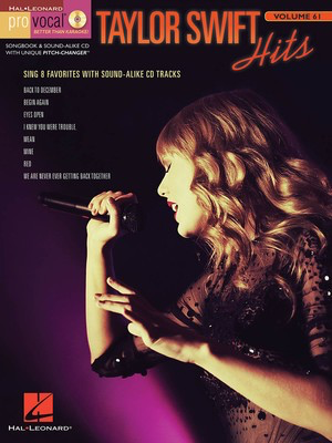 Taylor Swift Hits - Pro Vocal Women's Edition Volume 61 - Hal Leonard Melody Line, Lyrics & Chords /CD