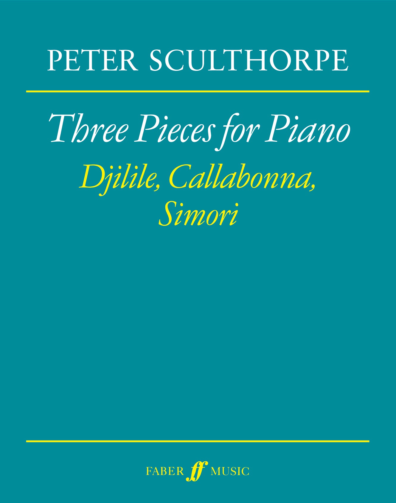 Callabonna (from 'Three Pieces for Piano') - Piano Solo (Digital Download)