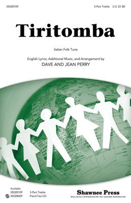 Tiritomba - Dave Perry|Jean Perry - 3-Part Treble Shawnee Press Choral Score Octavo
