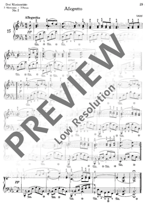 Immortal Schubert - Franz Schubert - Piano Schott ED2424