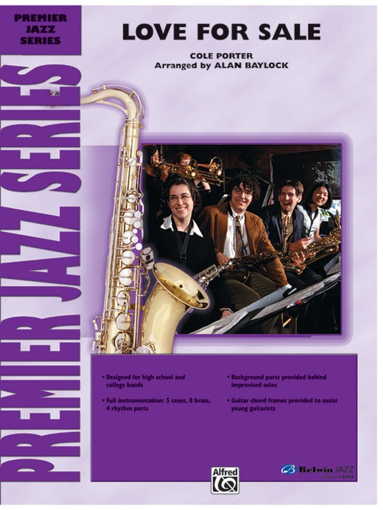 Love for Sale - Jazz Ensemble Conductor Score & Parts (Digital Download)