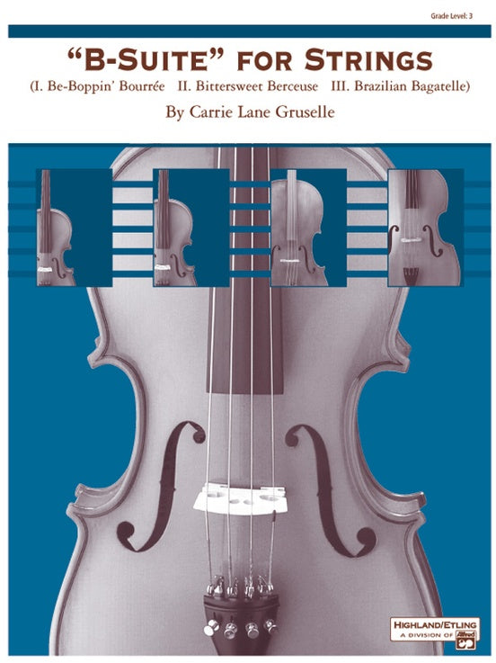 "B-Suite" for Strings – String Orchestra Conductor Score & Parts (Digital Download)