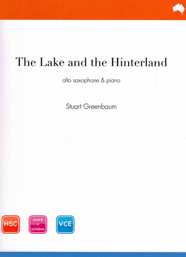 Greenbaum - The Lake And The Hinterland - Alto Saxophone/Piano Accompaniment Reed Music RM025