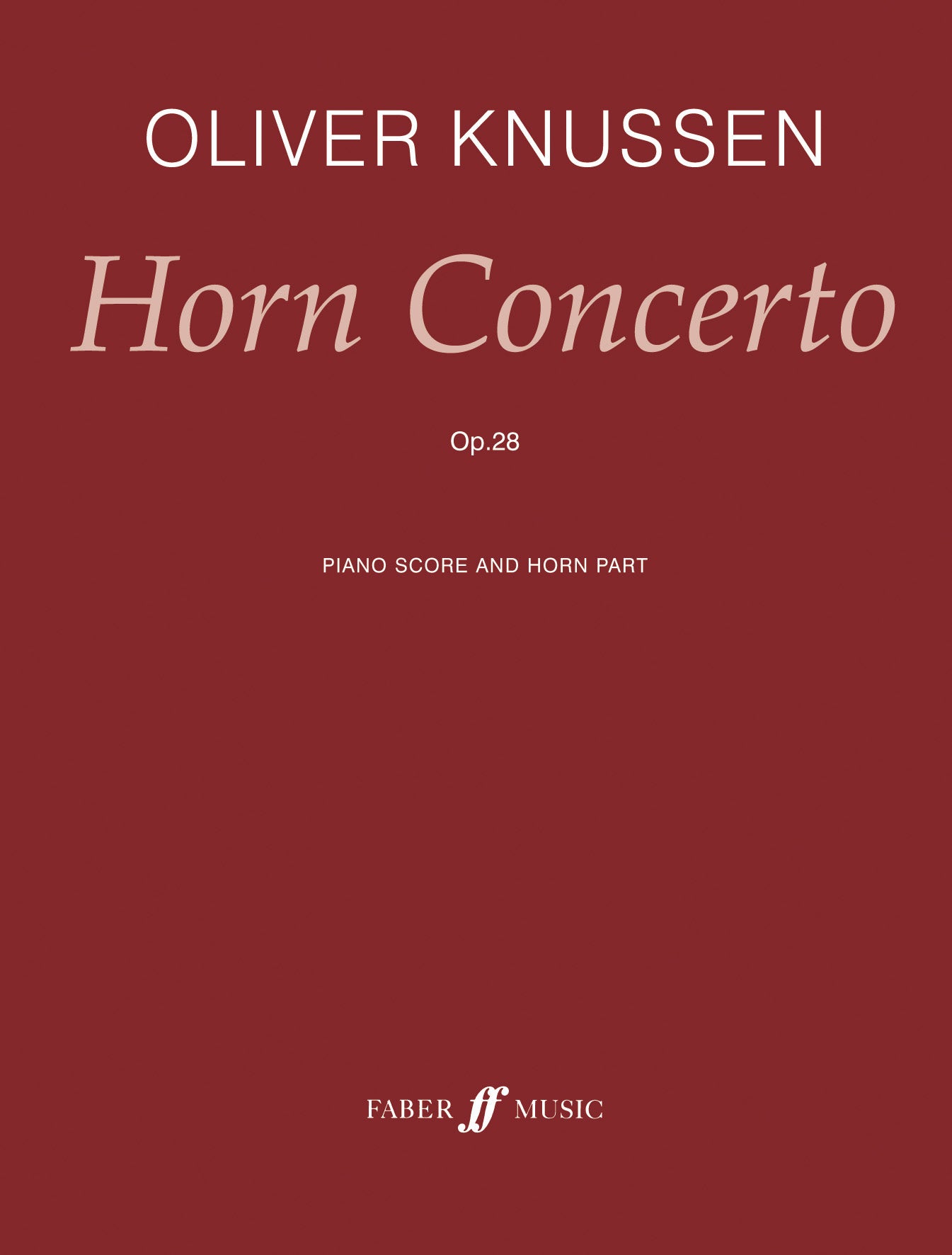 Horn Concerto - Horn/Piano Accompaniment (Digital Download)
