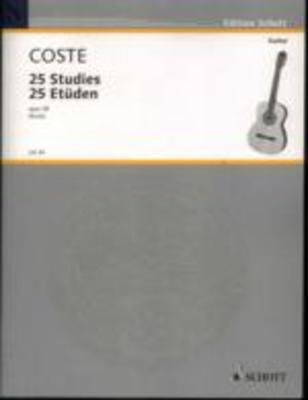 Studies 25 Op 38 Guitar