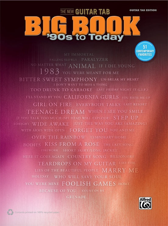 The New Guitar TAB Big Book - 90s to Today