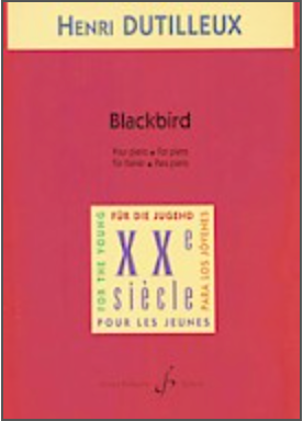 Dutilleux - Blackbird - Piano Solo Billaudot G6401B