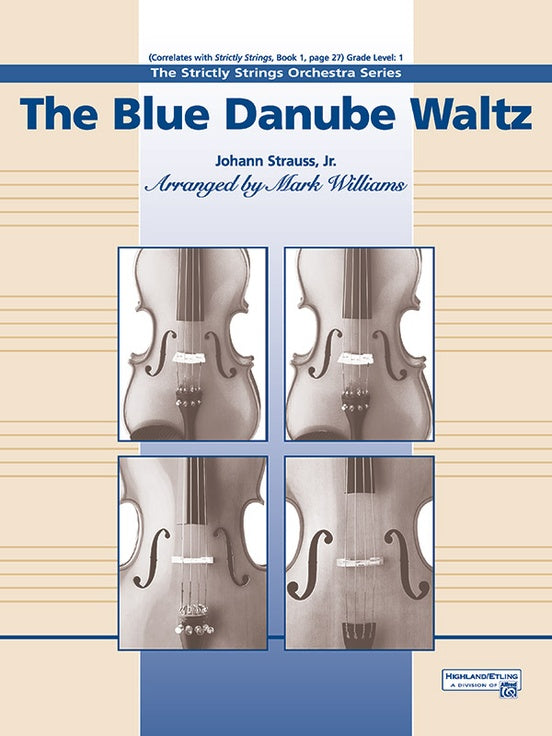 The Blue Danube Waltz – String Orchestra Conductor Score & Parts (Digital Download)