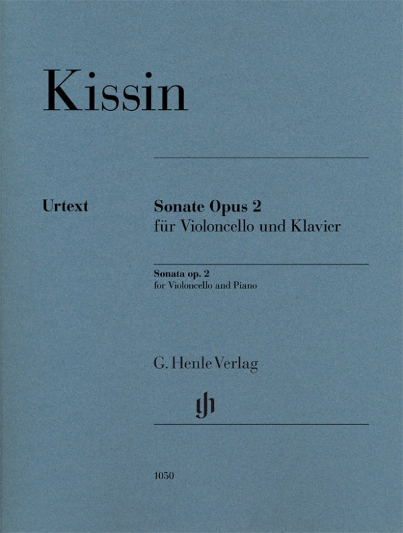 Kissin Cello Sonata Op 2- Cello/Piano