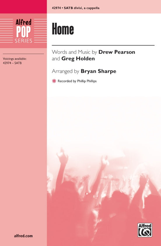 Home – SATB divisi, a cappella Choral Octavo (Digital Download)