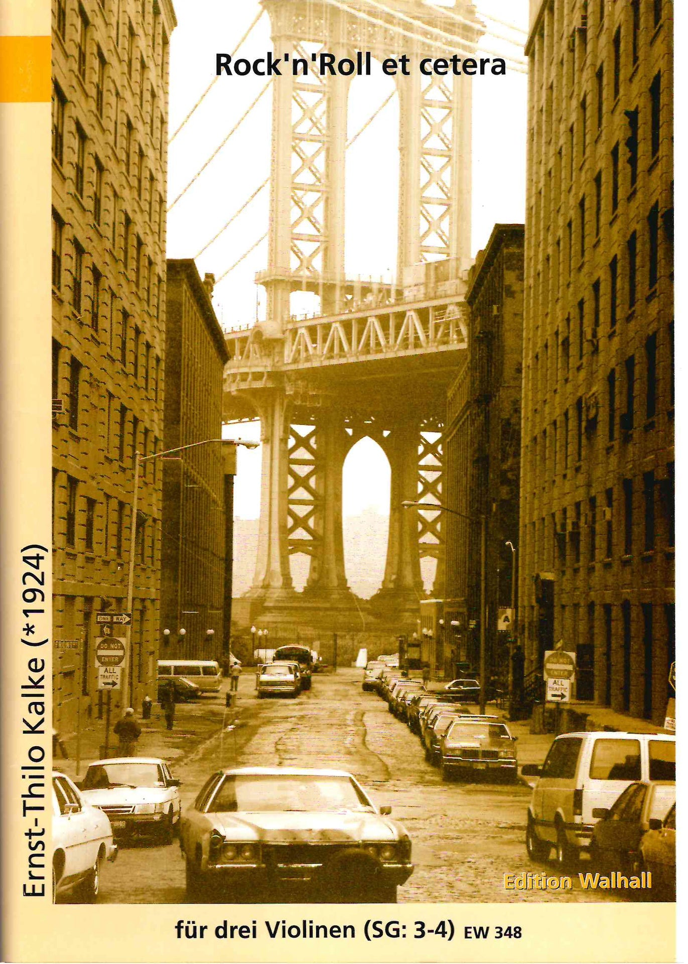 Rock 'n' Roll et cetera - 3 Violins arranged by Kalke Walhall EW348