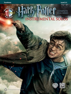 Harry Potter Inst Solos Trombone Bk/CD
