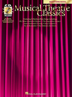Musical Theatre Classics - Baritone/Bass - Various - Vocal Hal Leonard /CD