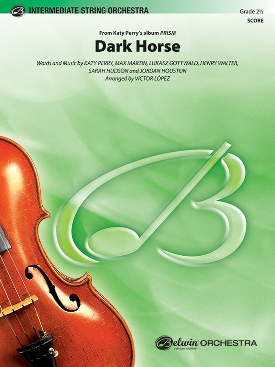 Dark Horse - String Orchestra Conductor Score & Parts (Digital Download)